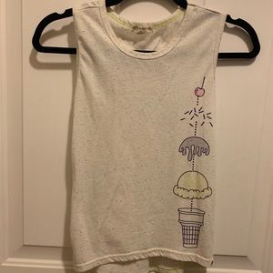 White appaman shirt with multicolor design